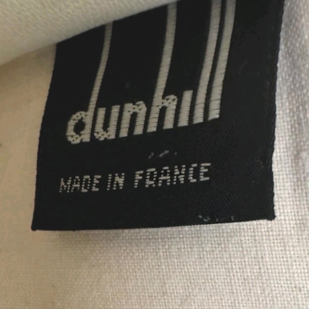 RARE Dunhill Vintage Green/Brown Canvas/Leather Portfolio Clutch (EUC) - Picture 15 of 15